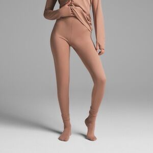 Skims x the north face dotknit leggings in Sienna SIZE XS NWT